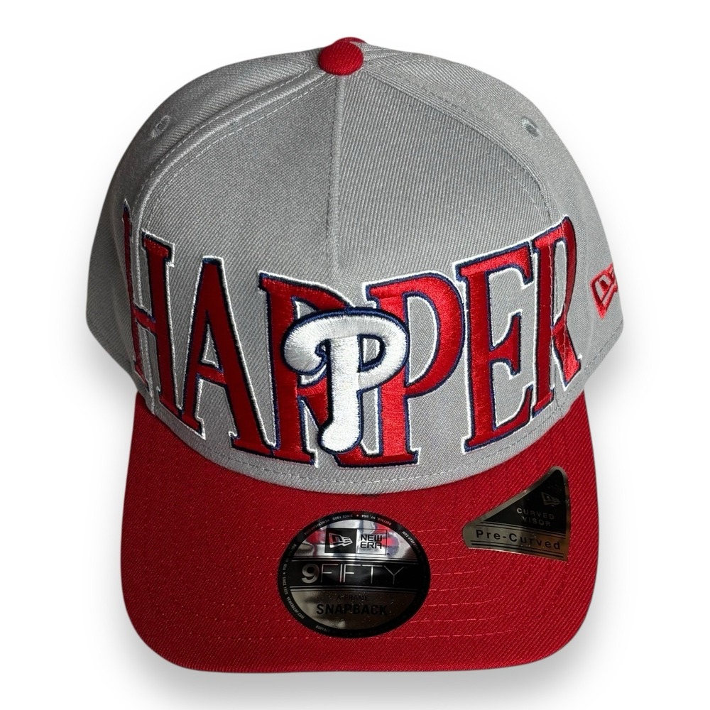 PHILADELPHIA PHILLIES New Era 9FIFTY Snapback Adjustable Hat Bryce Harper New